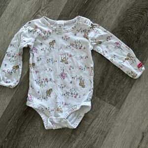 Flowers and Horses Carhartt 12-18 Month Onesie